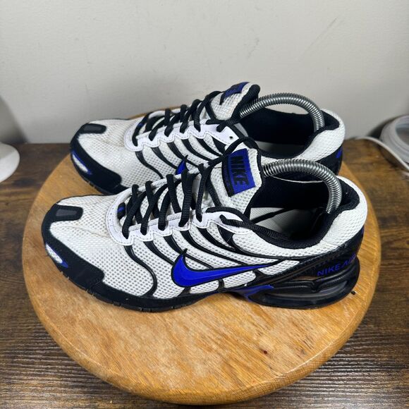 Nike Air Max Torch 4 Running Shoes Mens Size 8‎ White Blue Black CW7026-100 main image 8